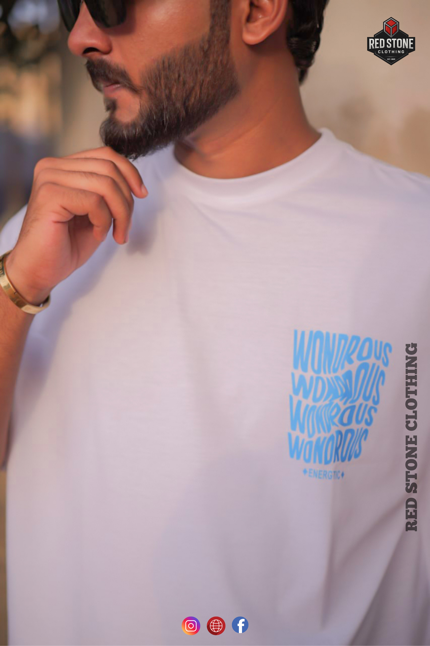 Wondrous Drop Shoulder T-Shirt