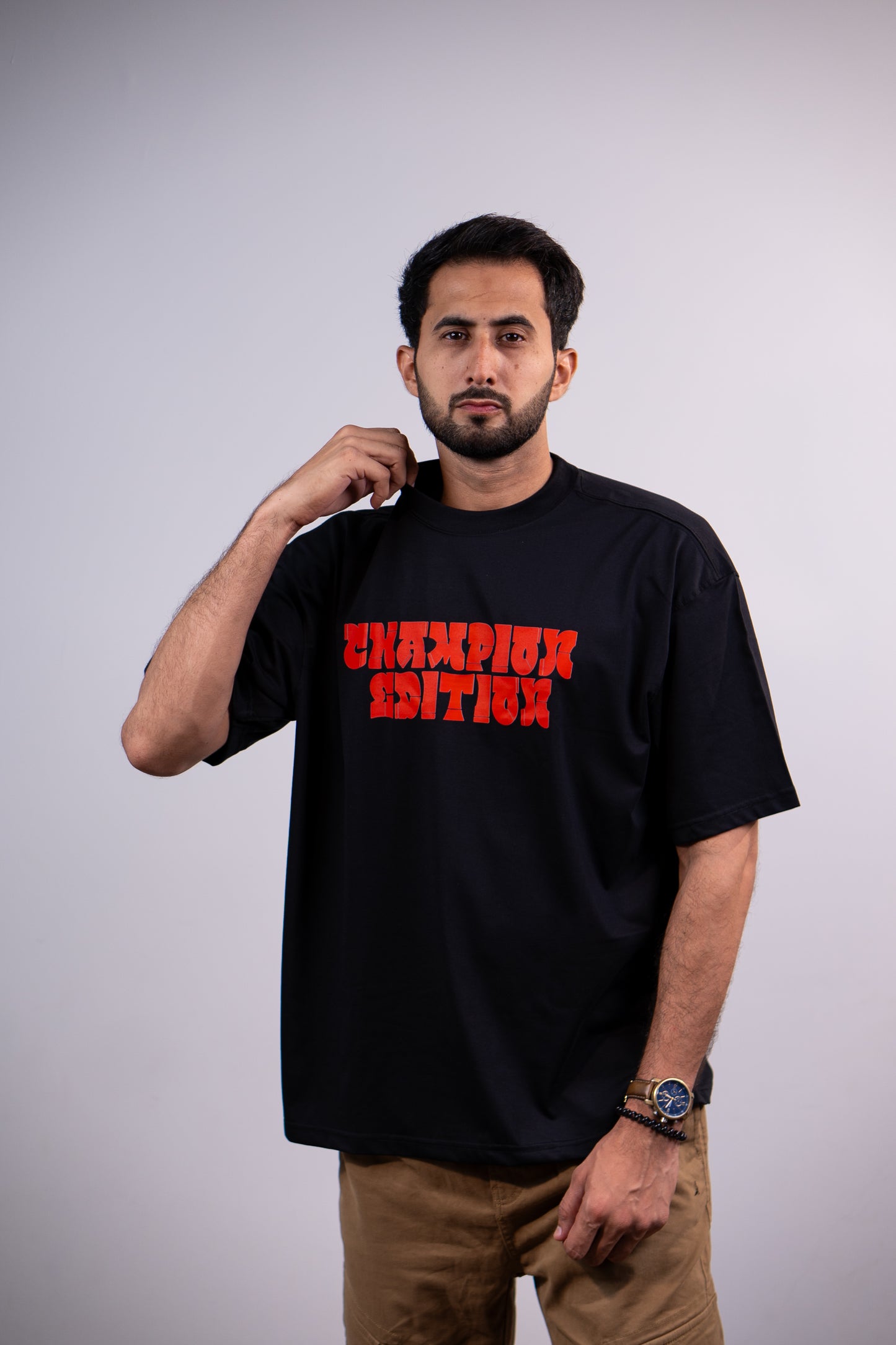 Champion Edition Drop shoulder T-SHIRT