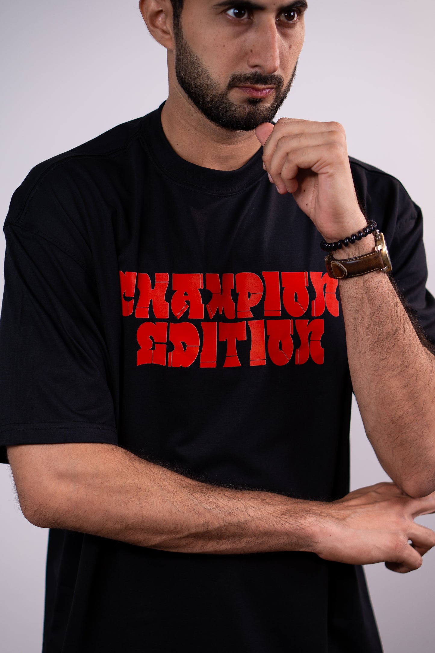 Champion Edition Drop shoulder T-SHIRT