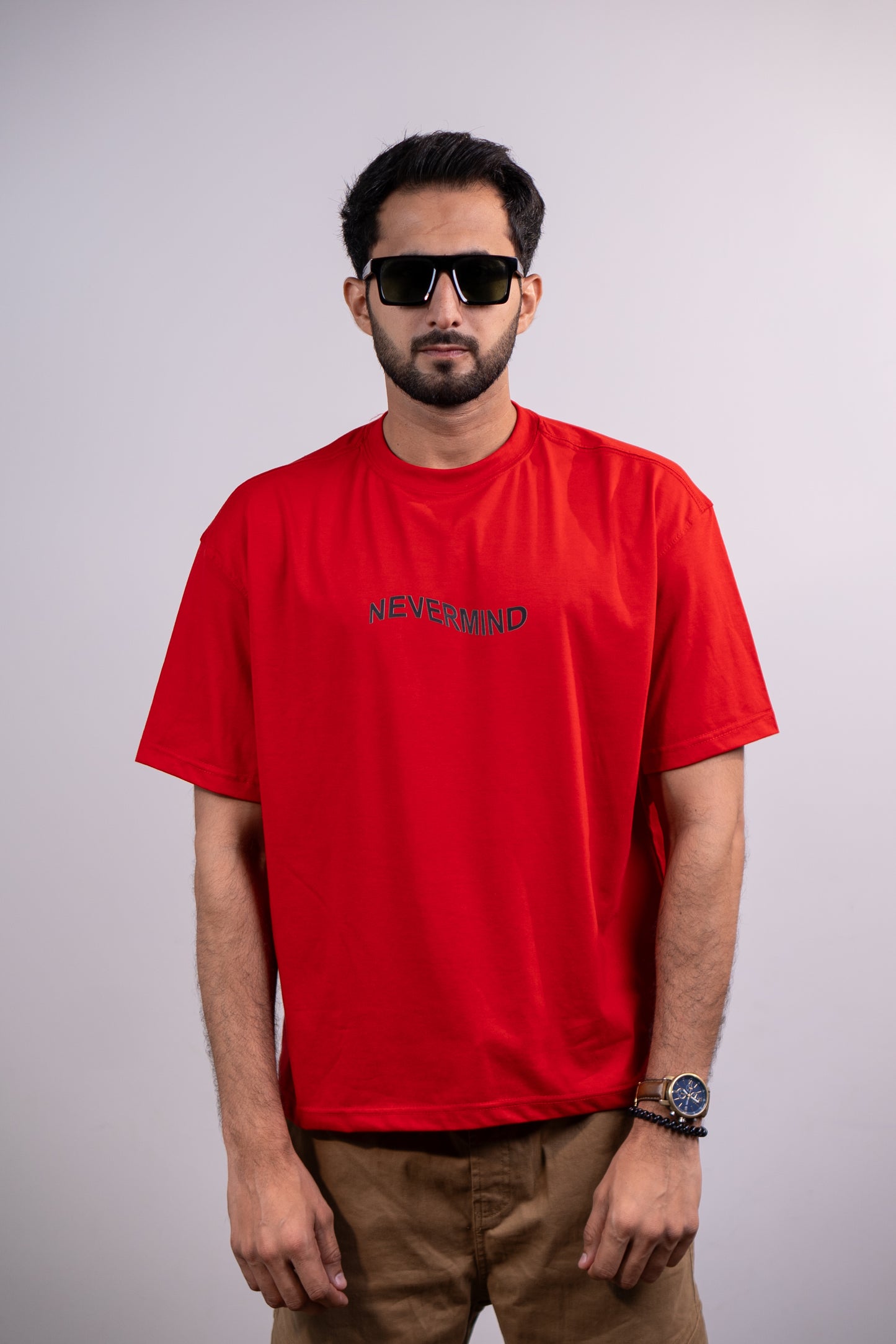 Nevermind Drop shoulder T-SHIRT