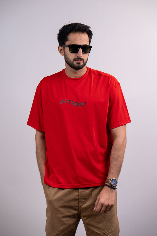 Nevermind Drop shoulder T-SHIRT