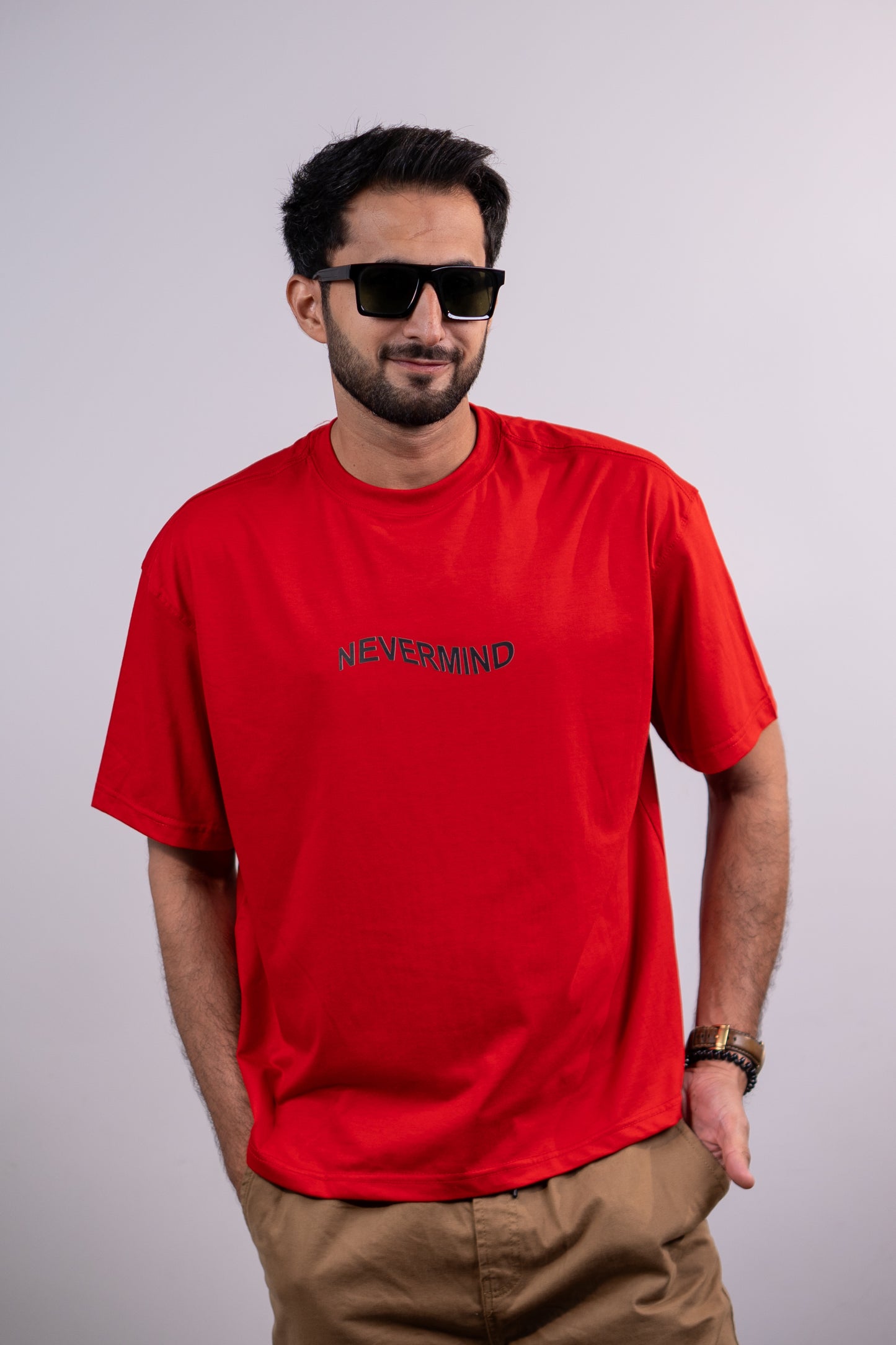 Nevermind Drop shoulder T-SHIRT