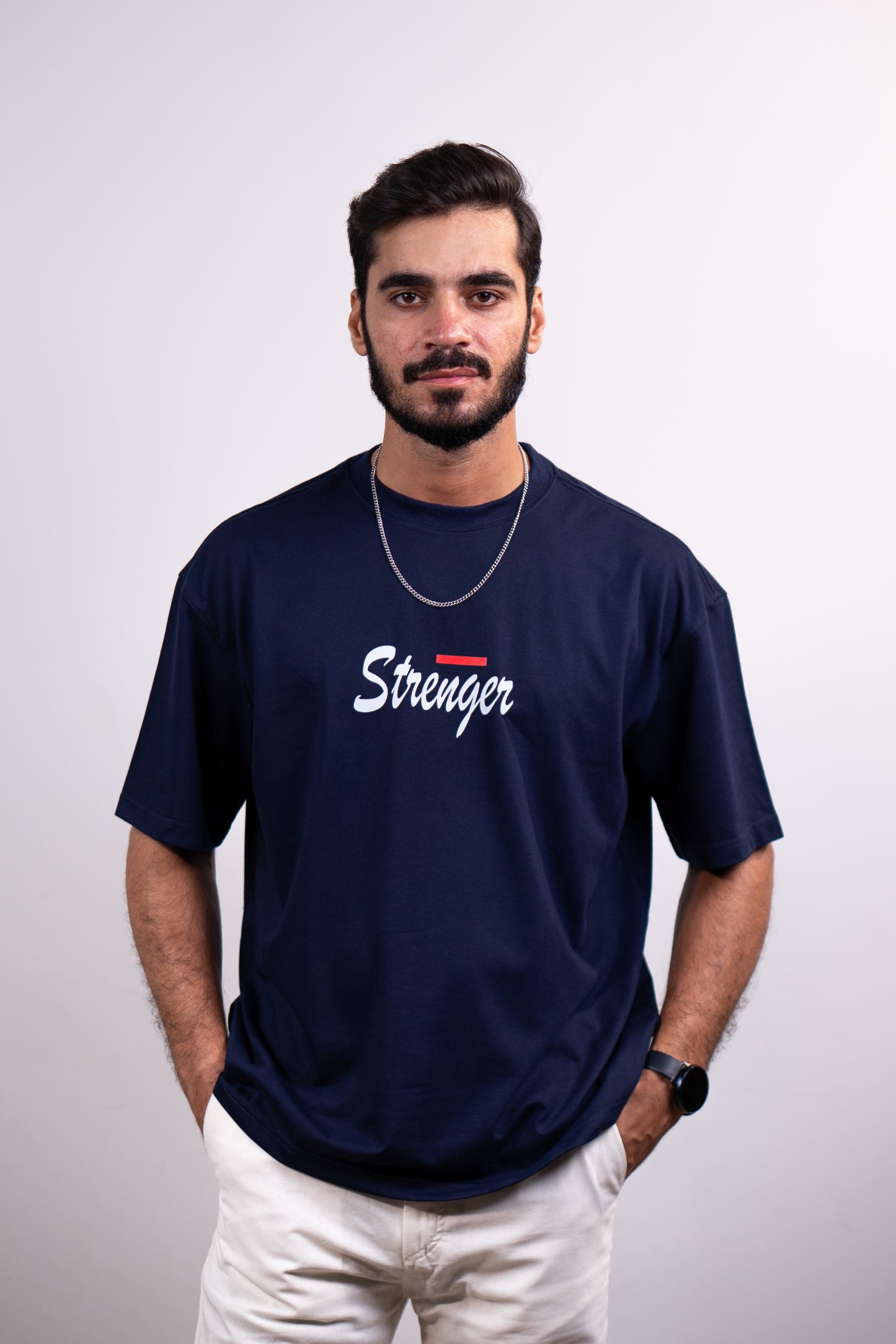 Stranger Drop shoulder T-SHIRT