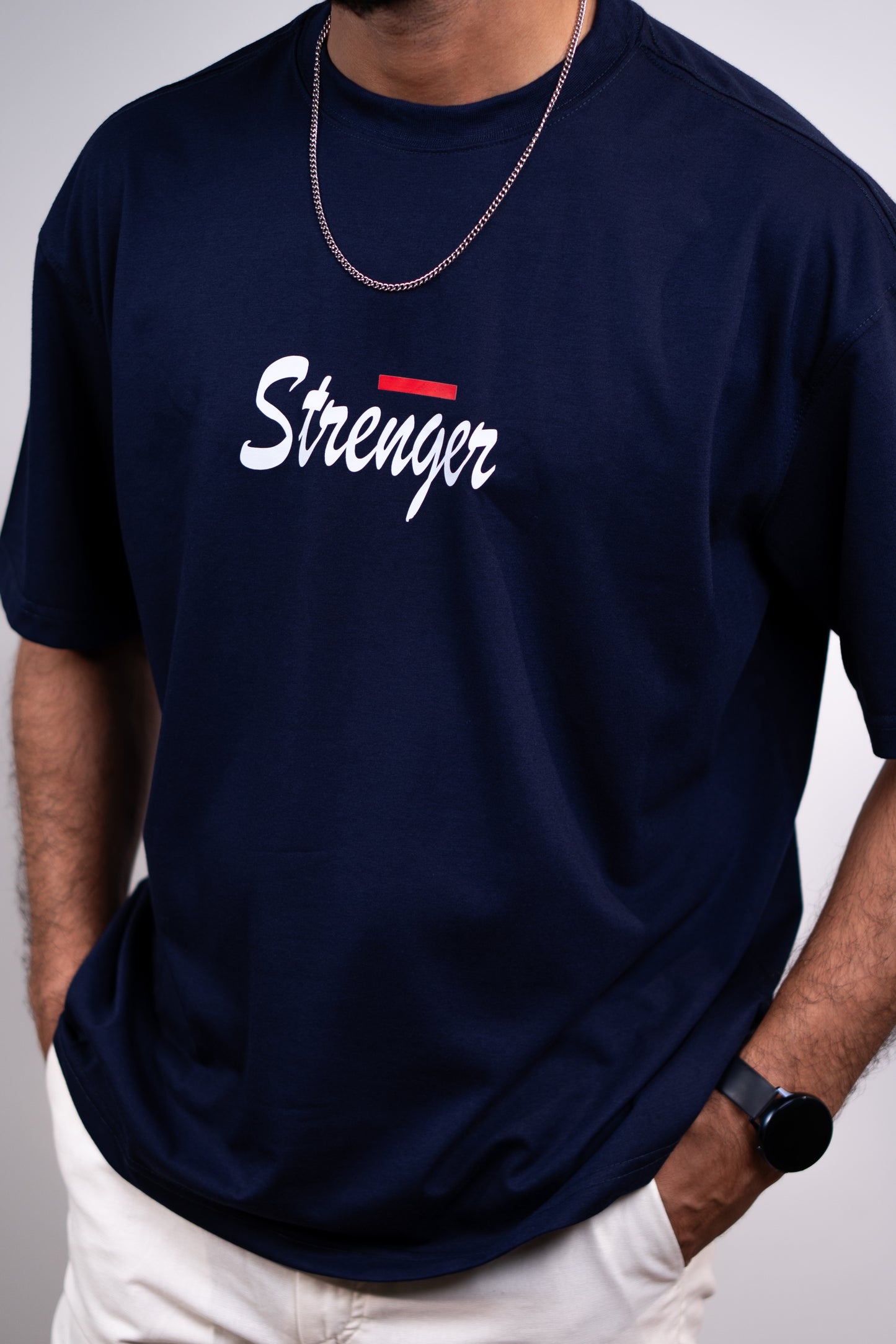 Stranger Drop shoulder T-SHIRT