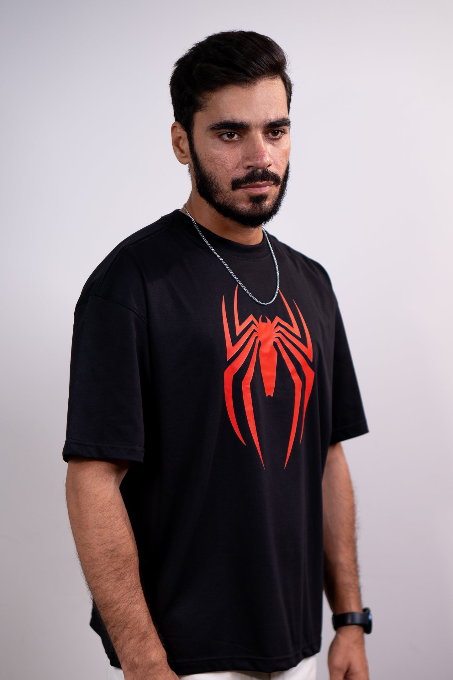 Spider Drop shoulder T-SHIRT