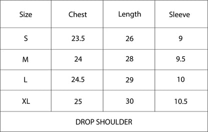 Wondrous Drop Shoulder T-Shirt